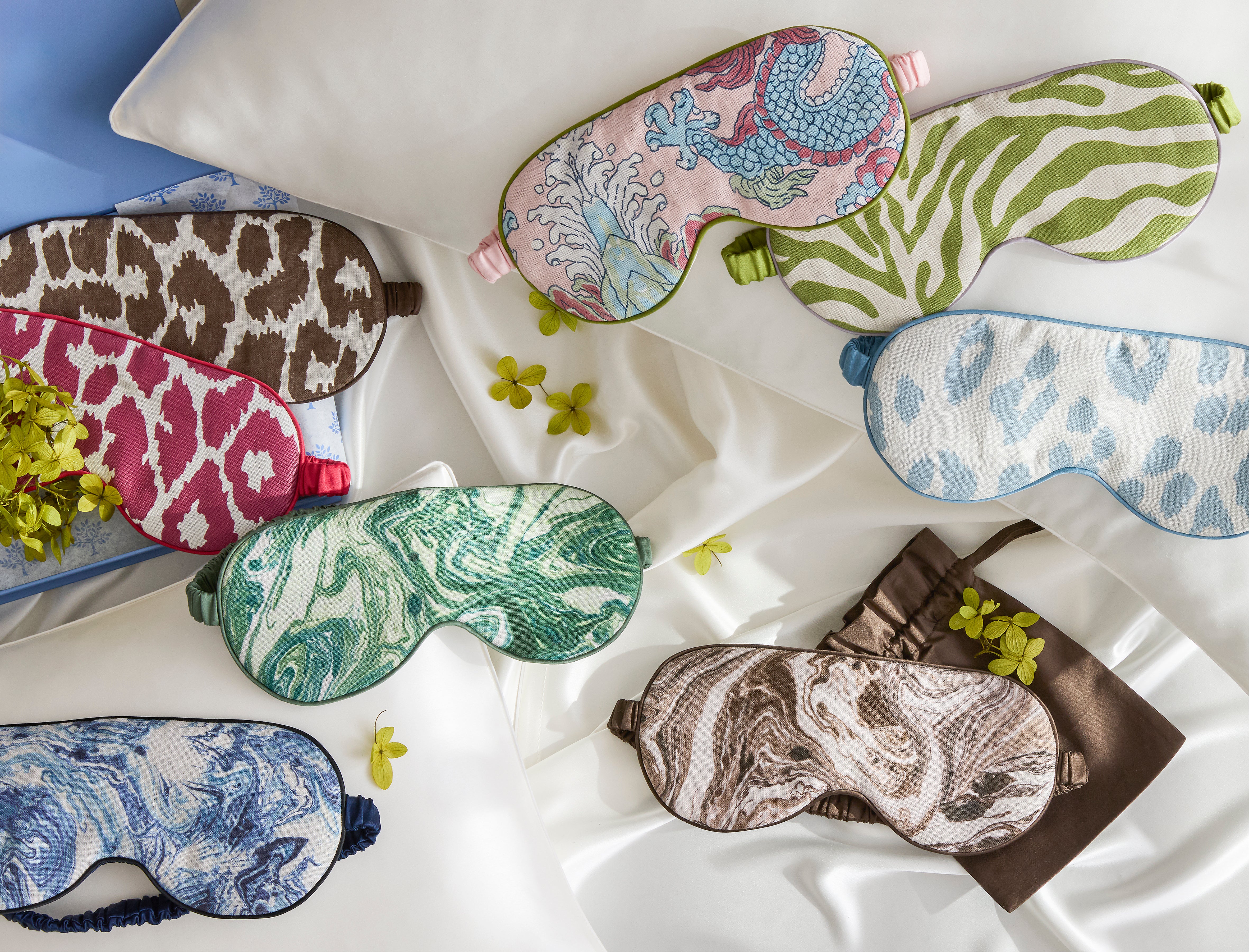 Valentina Linen Sleep Mask