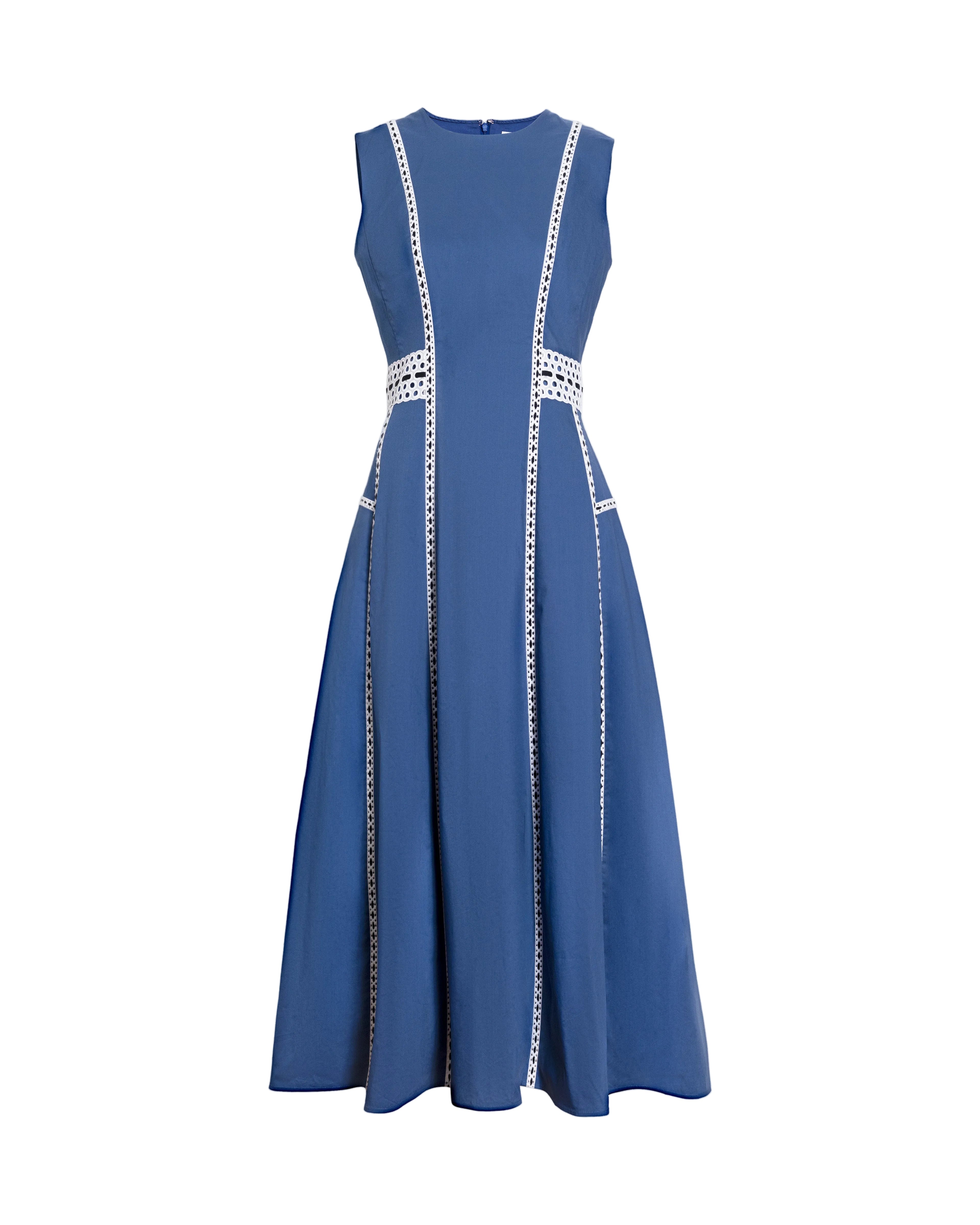 Sloane Dress in French Blue