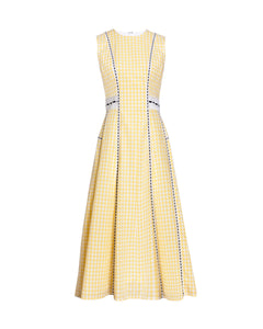 Sloane Dress in Lemon Meringue Multi