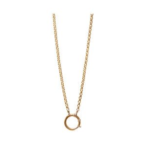 Small Belcher Chain with Bolt Clasp