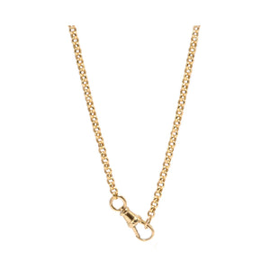 Small Belcher Chain with Dog Clip Clasp