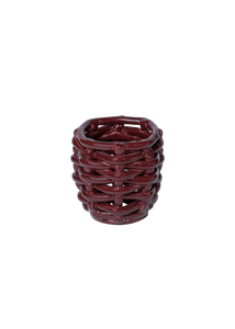 LateAfternoon_Small_Burgundy_Basketweave_Planter
