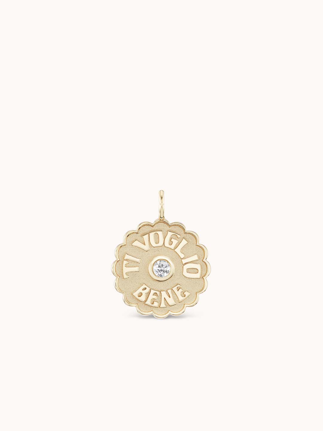 Mini Raised Gold TVB Necklace