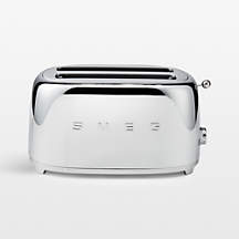 4-Slice Long Slot Retro Toaster