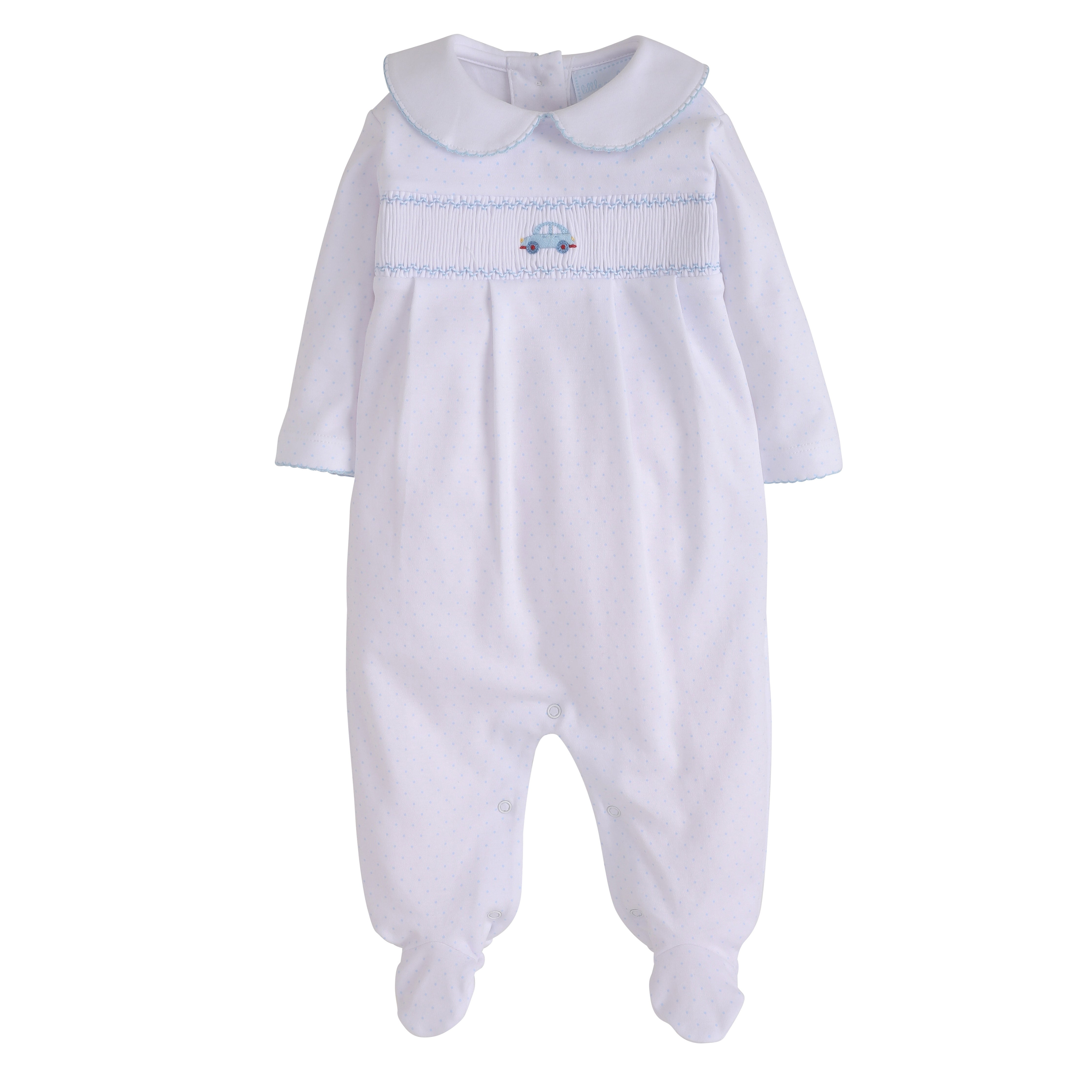 Baby Boy Car Footies - Little Boy Jammies