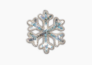 Snowflake Silver Ornament