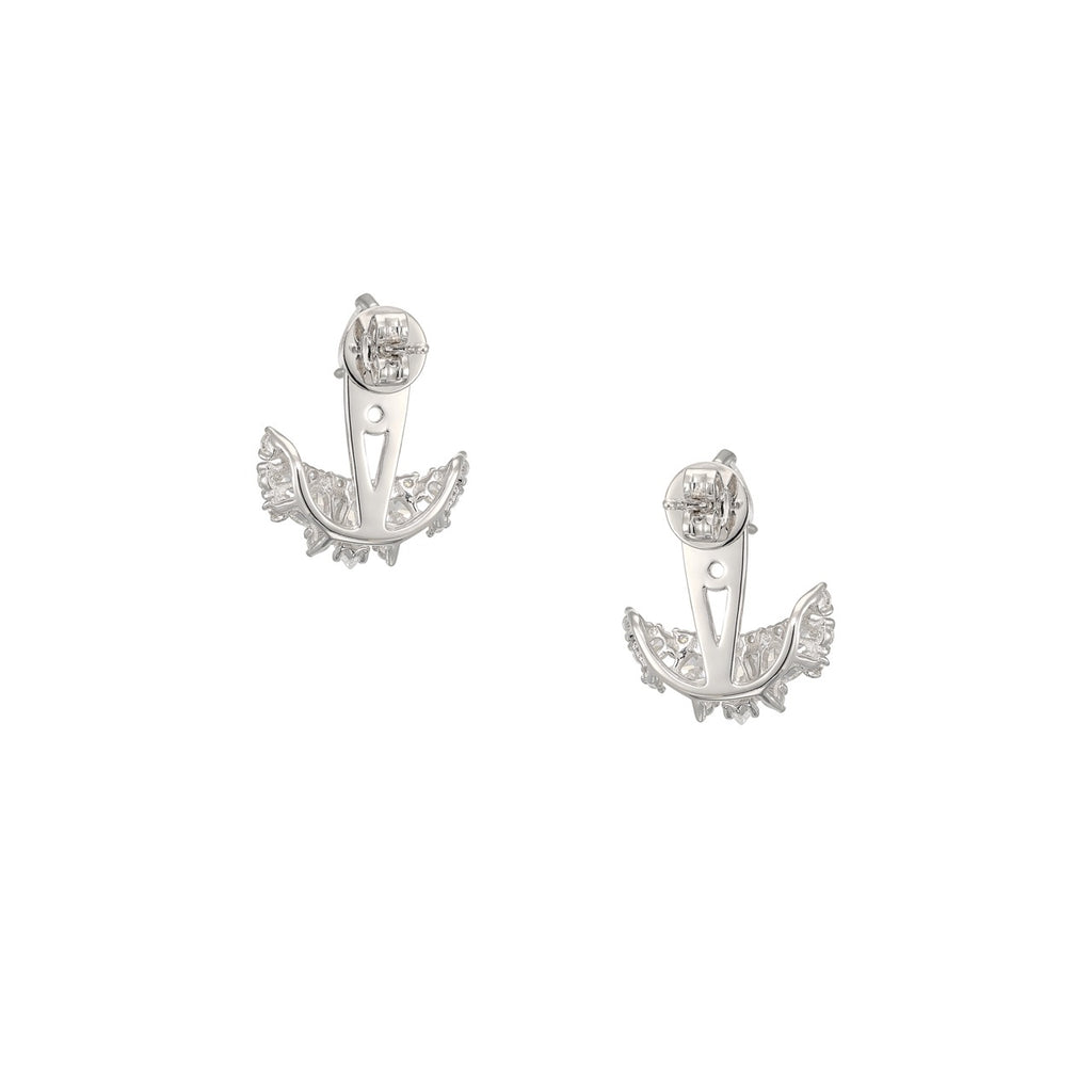 Snowflower Twinkle Ear-Jackets