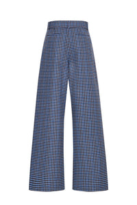Soho Pant in Edmound Plaid Blue