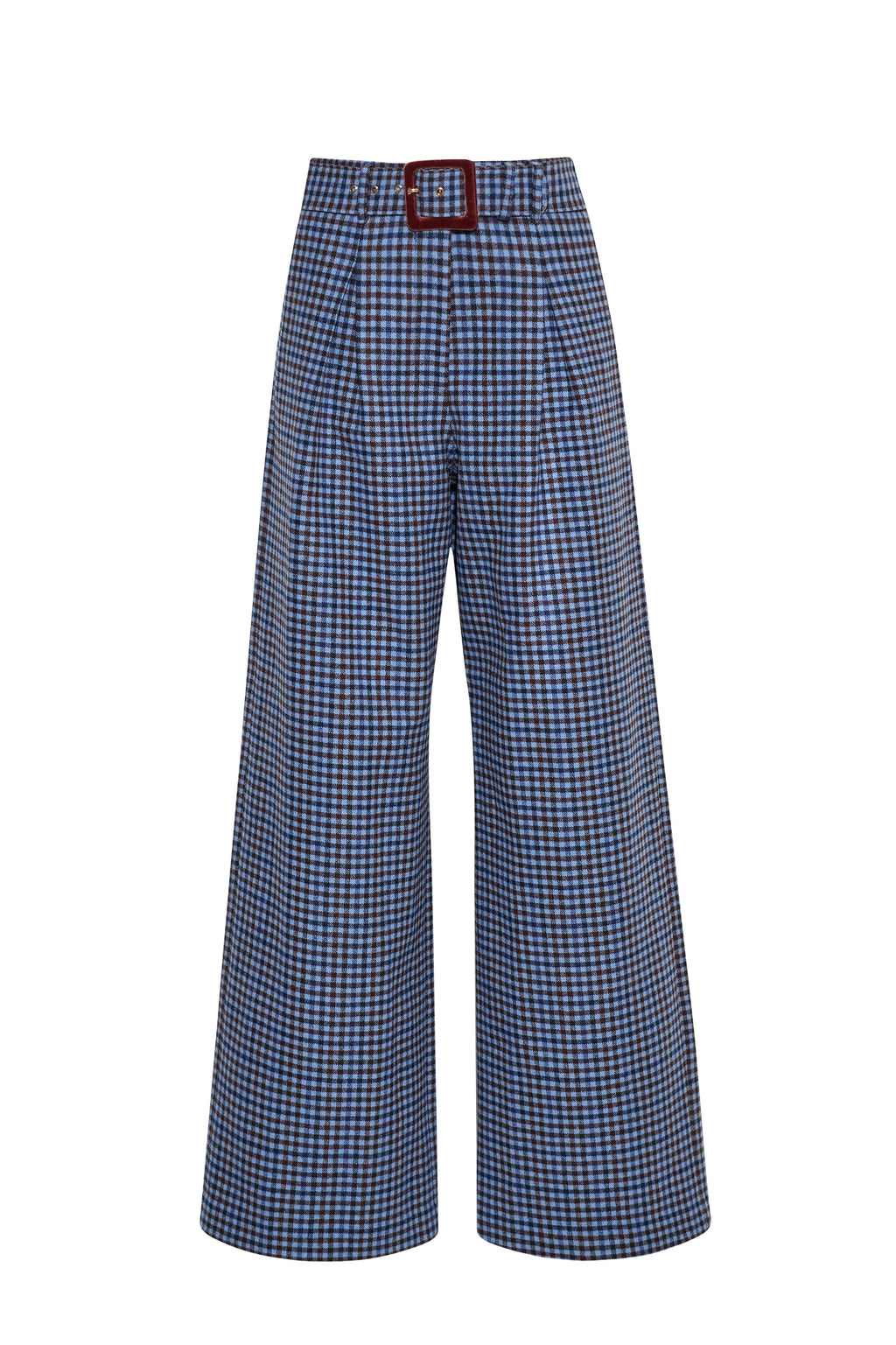 Soho Pant in Edmound Plaid Blue