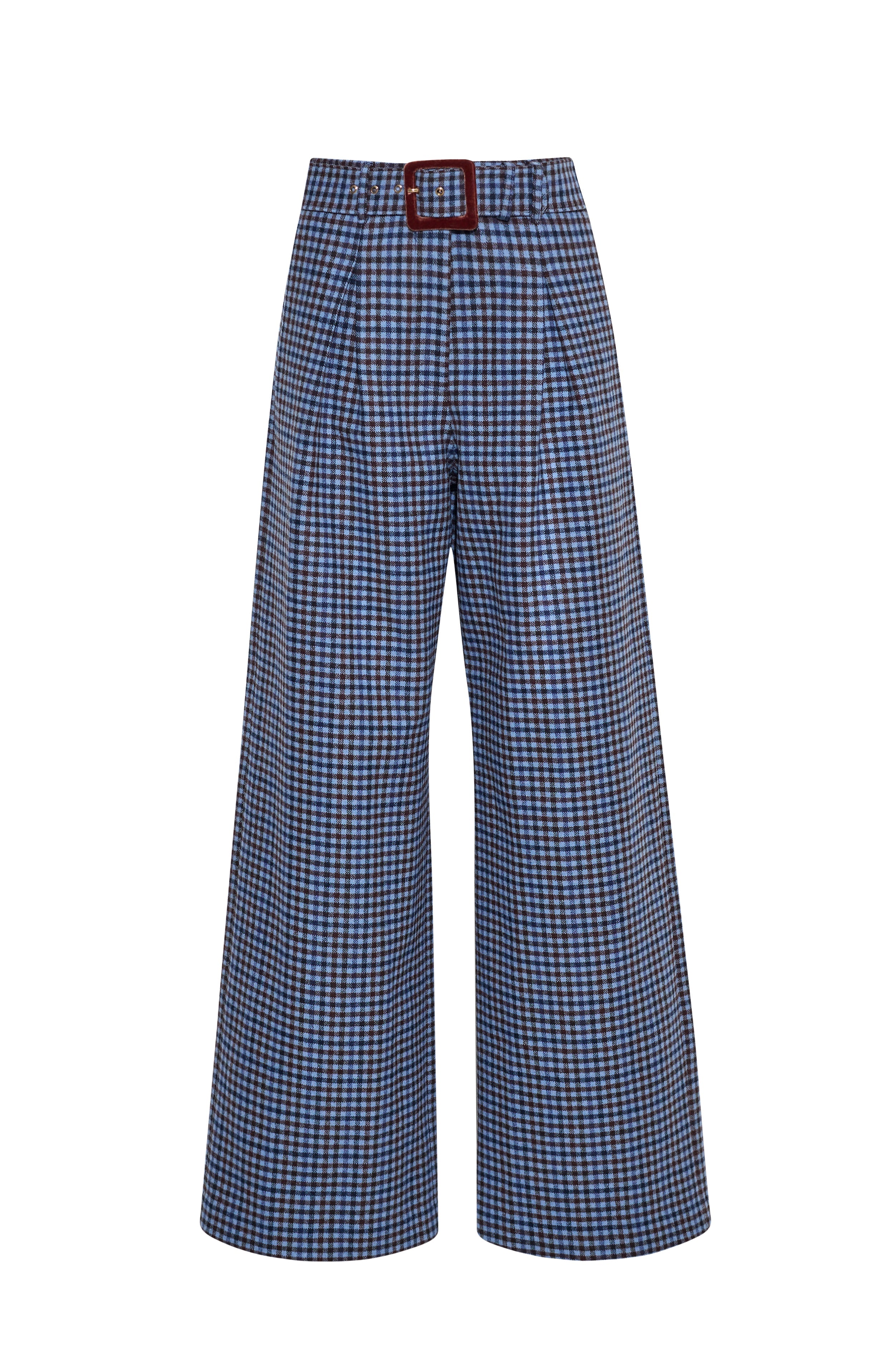 Soho Pant in Edmound Plaid Blue