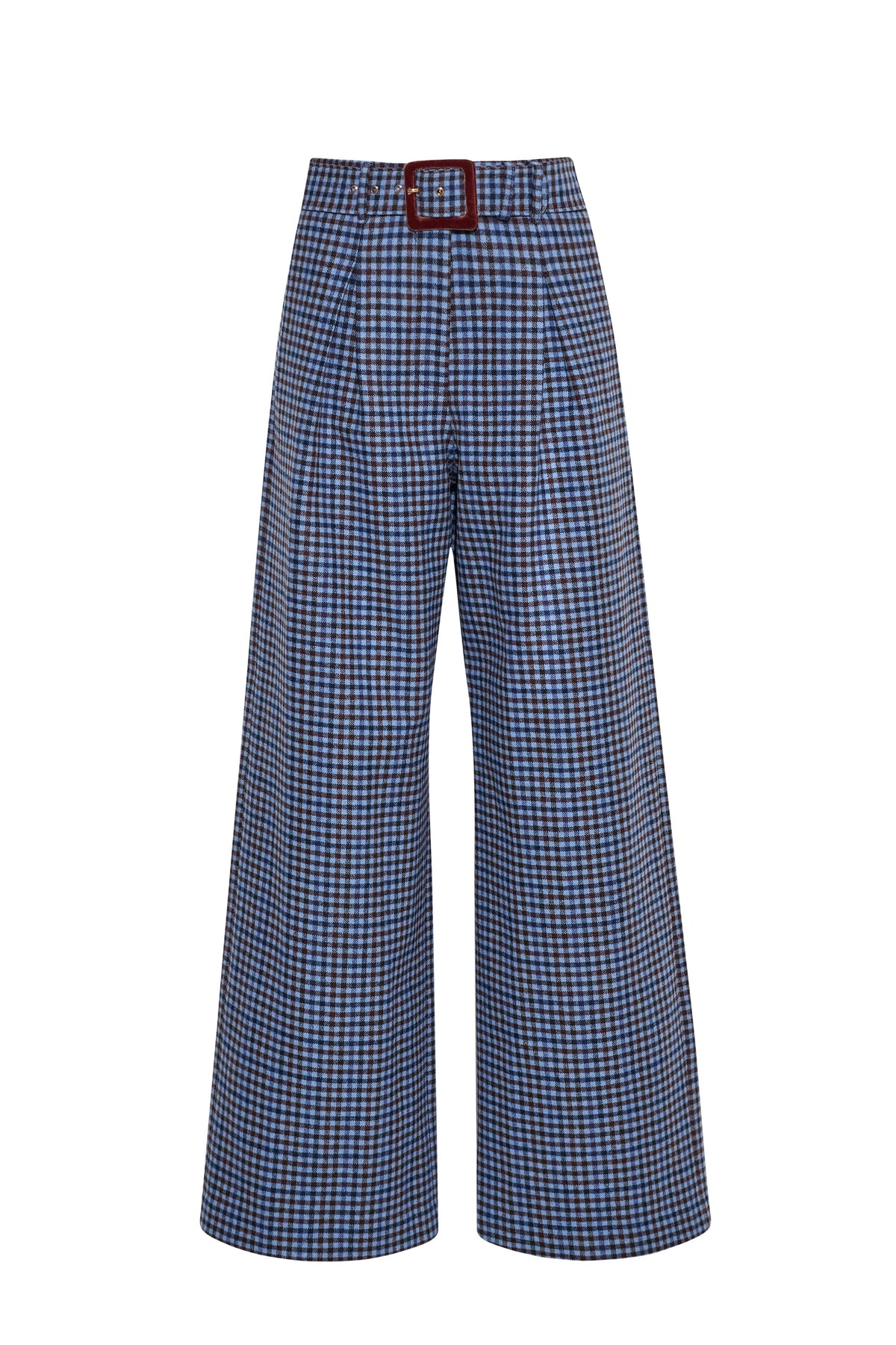 Soho Pant in Edmound Plaid Blue