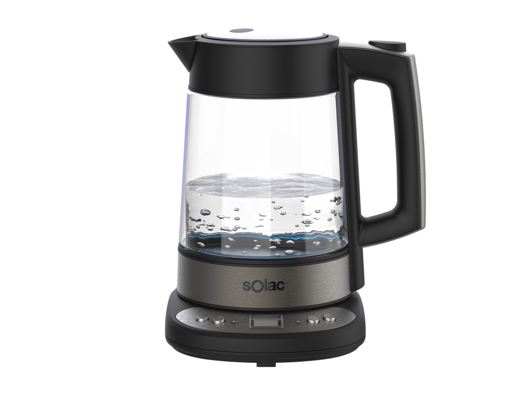 Aroa Premium Adjustable Temperature Cordless Glass Kettle