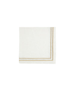 Sophie Classic Two Cord Napkin, Antique Gold