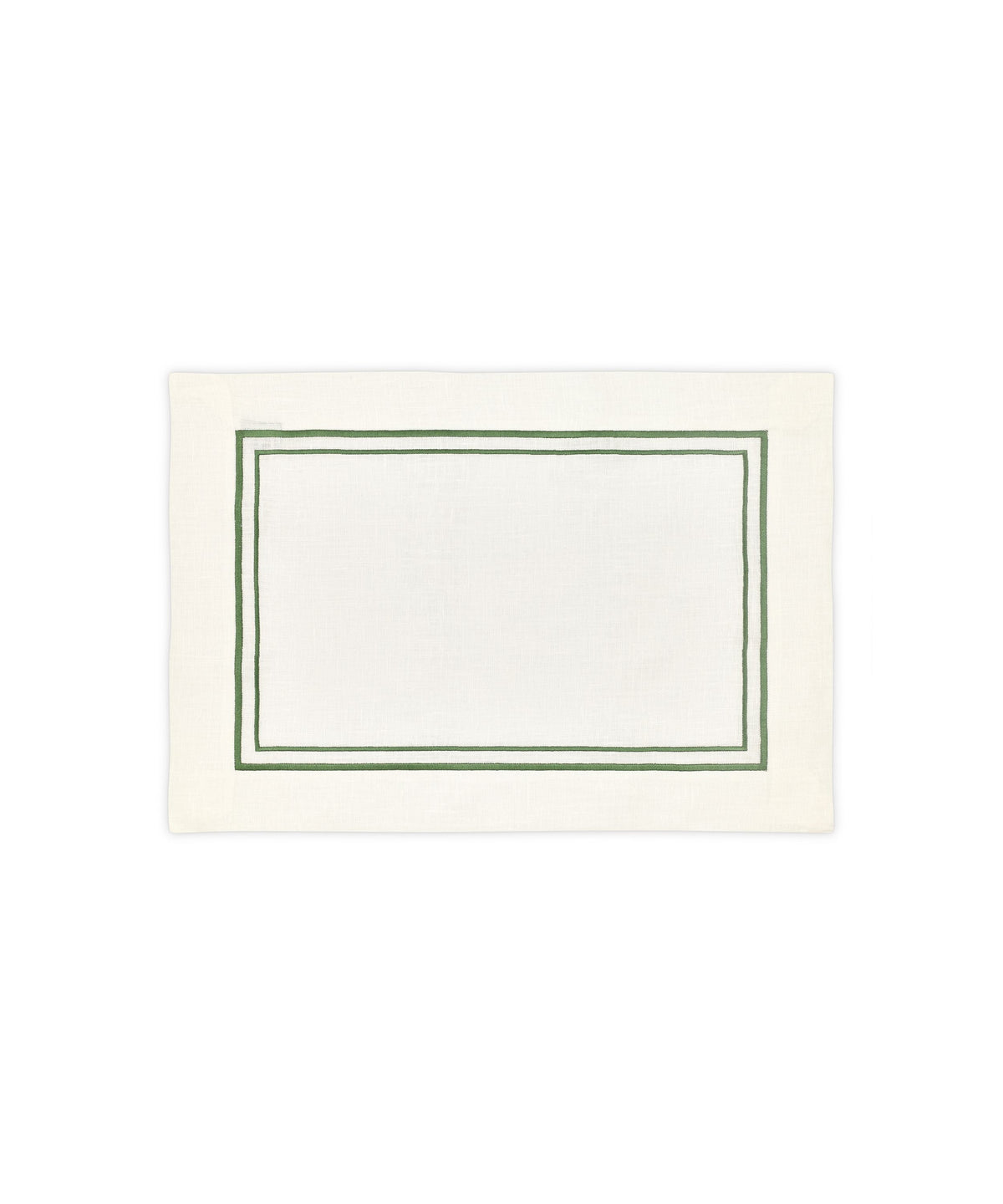 Rebecca Udall Sophie Classic Two Cord Placemat, Green