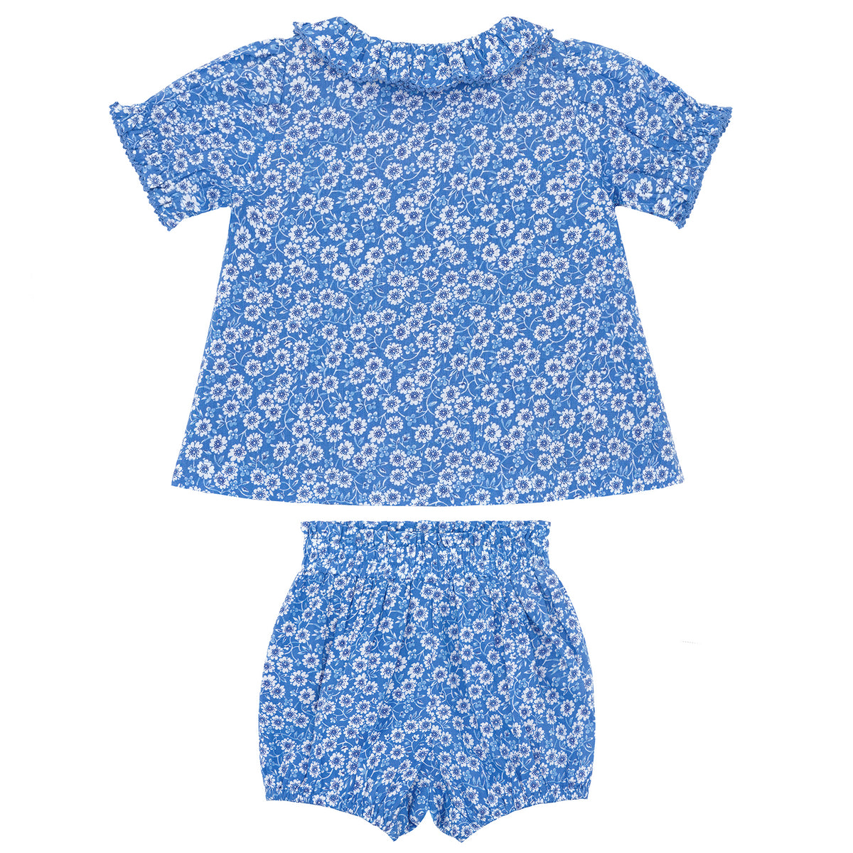 Baby Girl Rosebay Puff Sleeve Bloomer Set