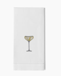 Sparkling Coupe Hand Towel