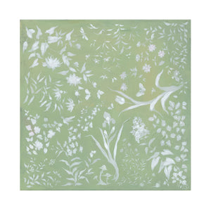 Square Pistachio Garden Print