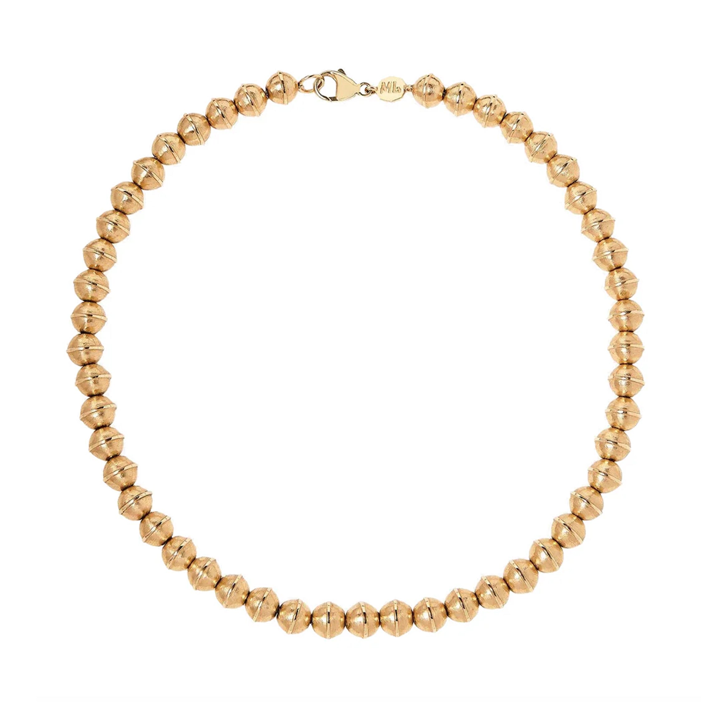 Squash Blossom Bead Choker