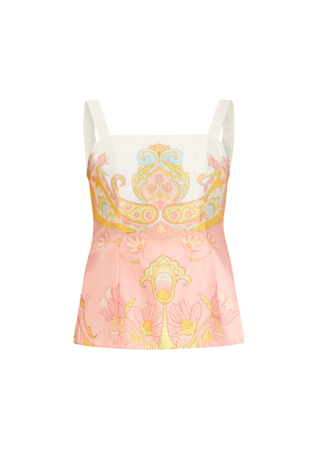 St. Germain Convertible Gown in Venetian Paisley