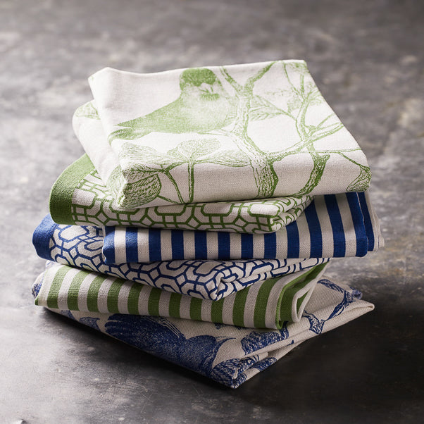 Arbor Birds Verde Dinner Napkins