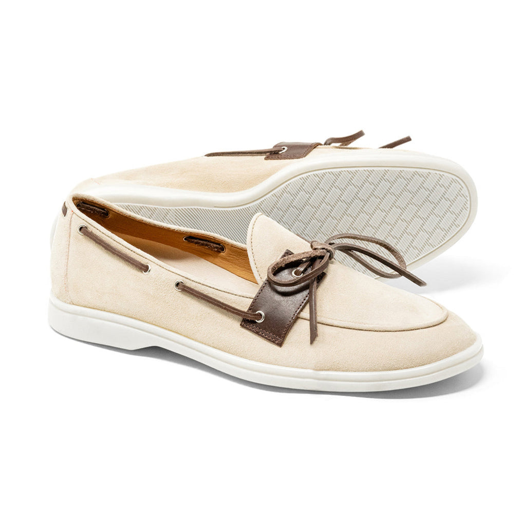 Men's Sandstone Suede Barca Yacht Loafer