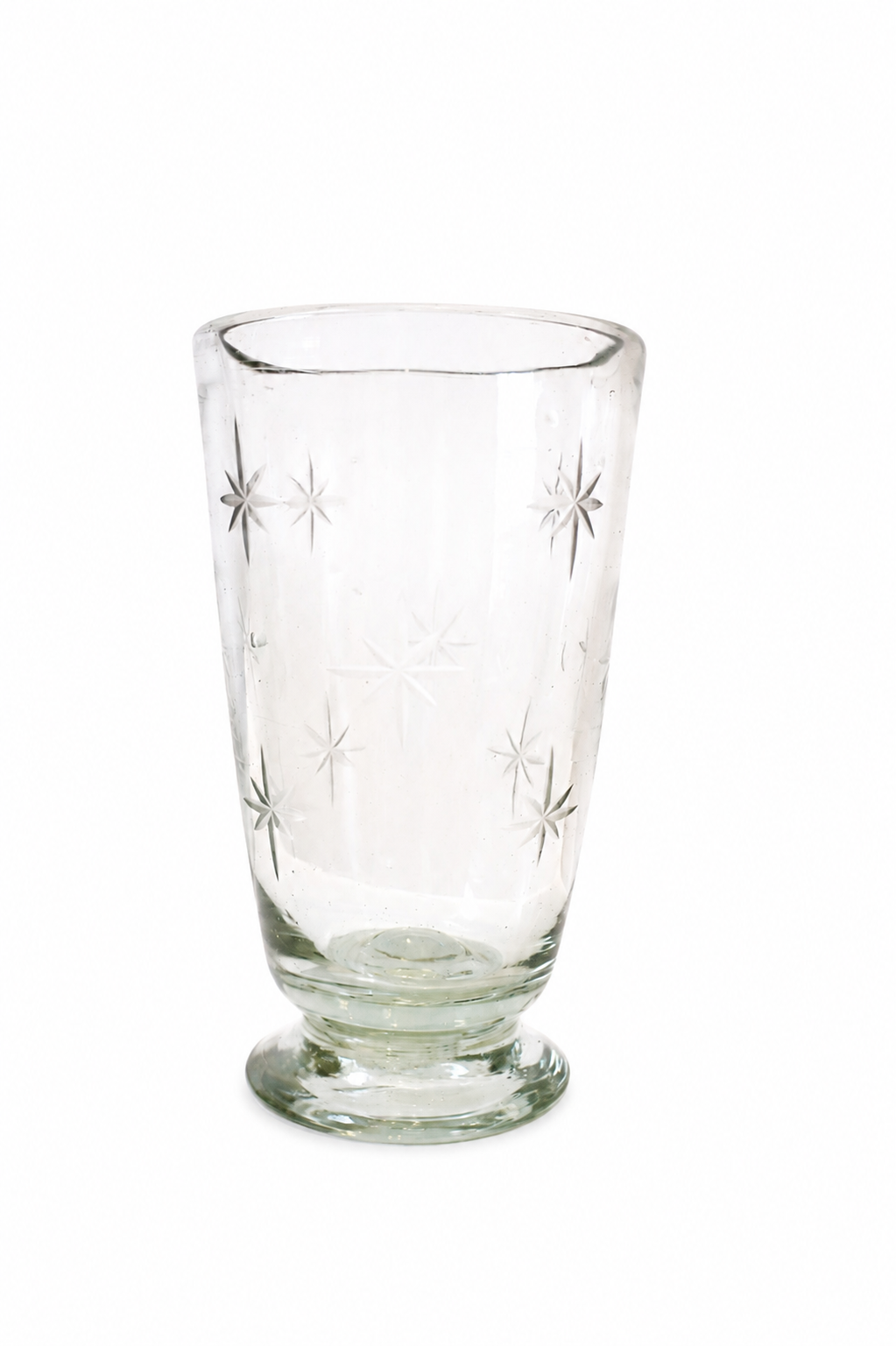 Star-Etched Glassware in Clear, Set of 4