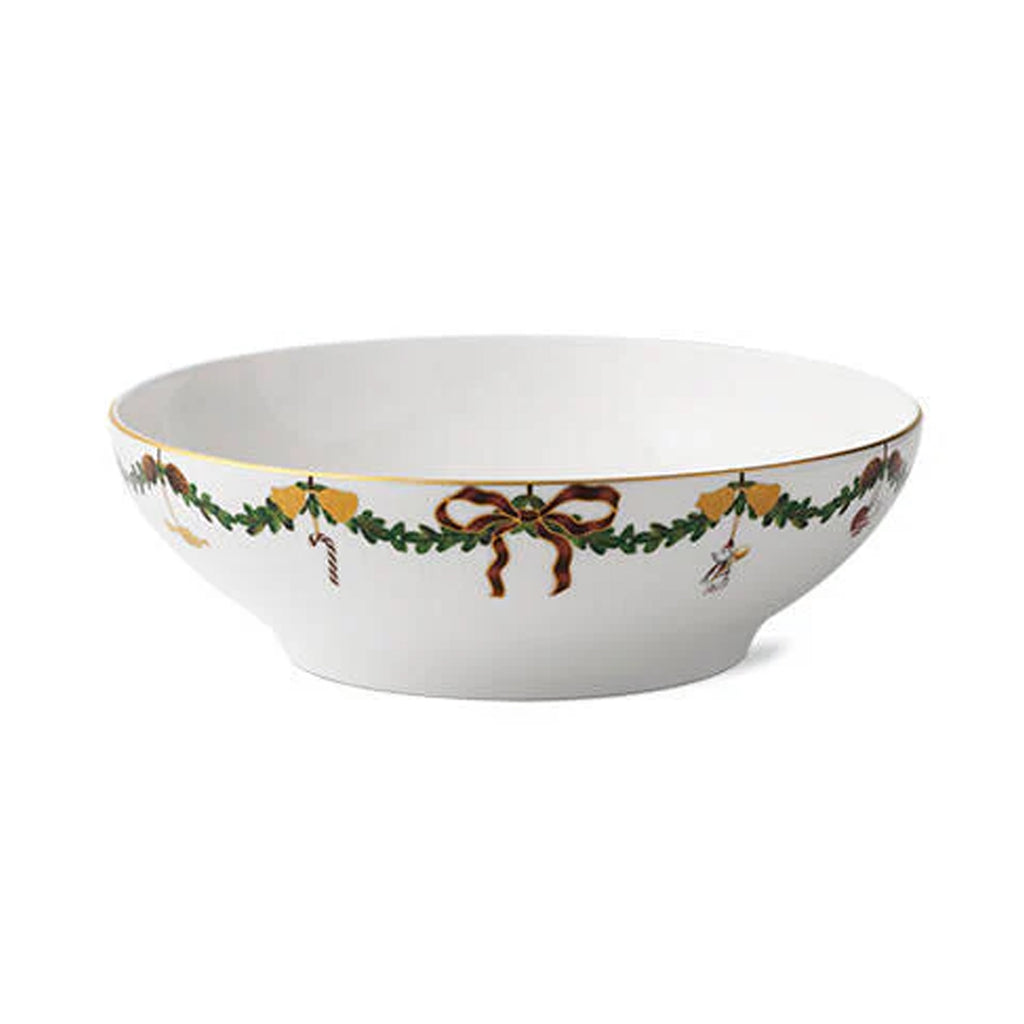 Star Fluted Serving Bowl
