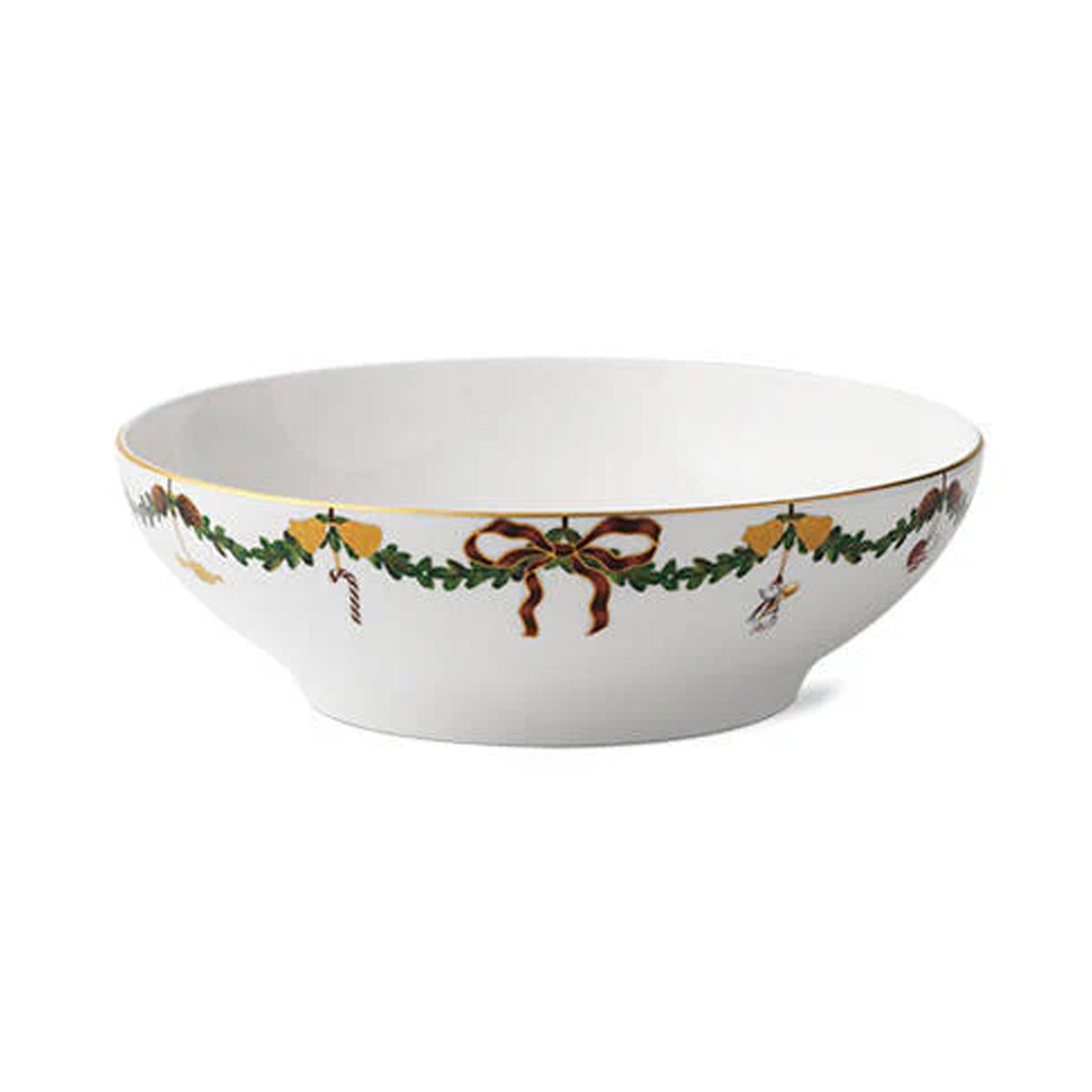 Star Fluted Serving Bowl