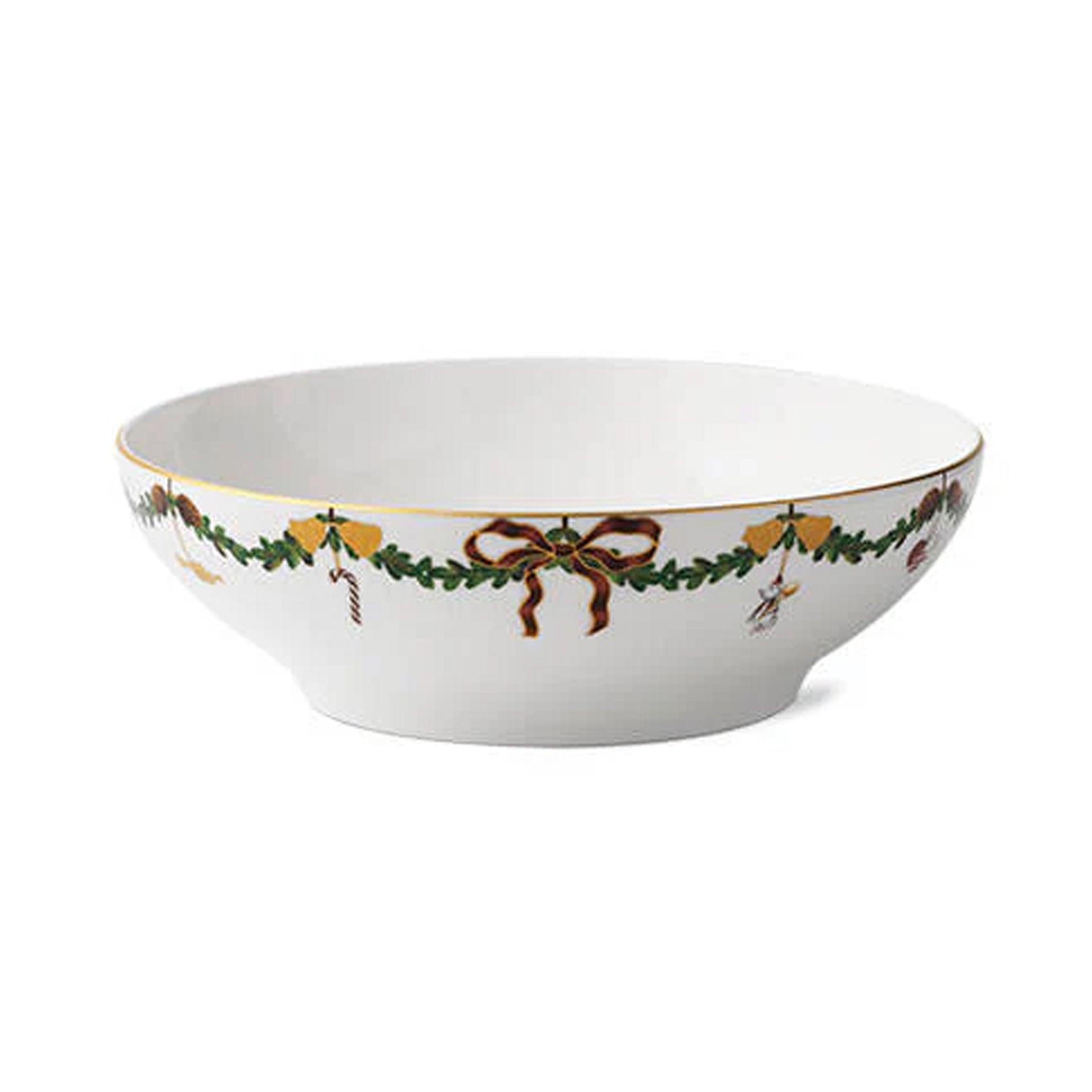 Star Fluted Serving Bowl