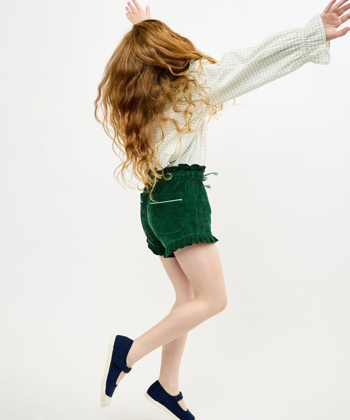Stella Short in Forest Corduroy