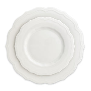 Stella Scalloped White Salad Plate