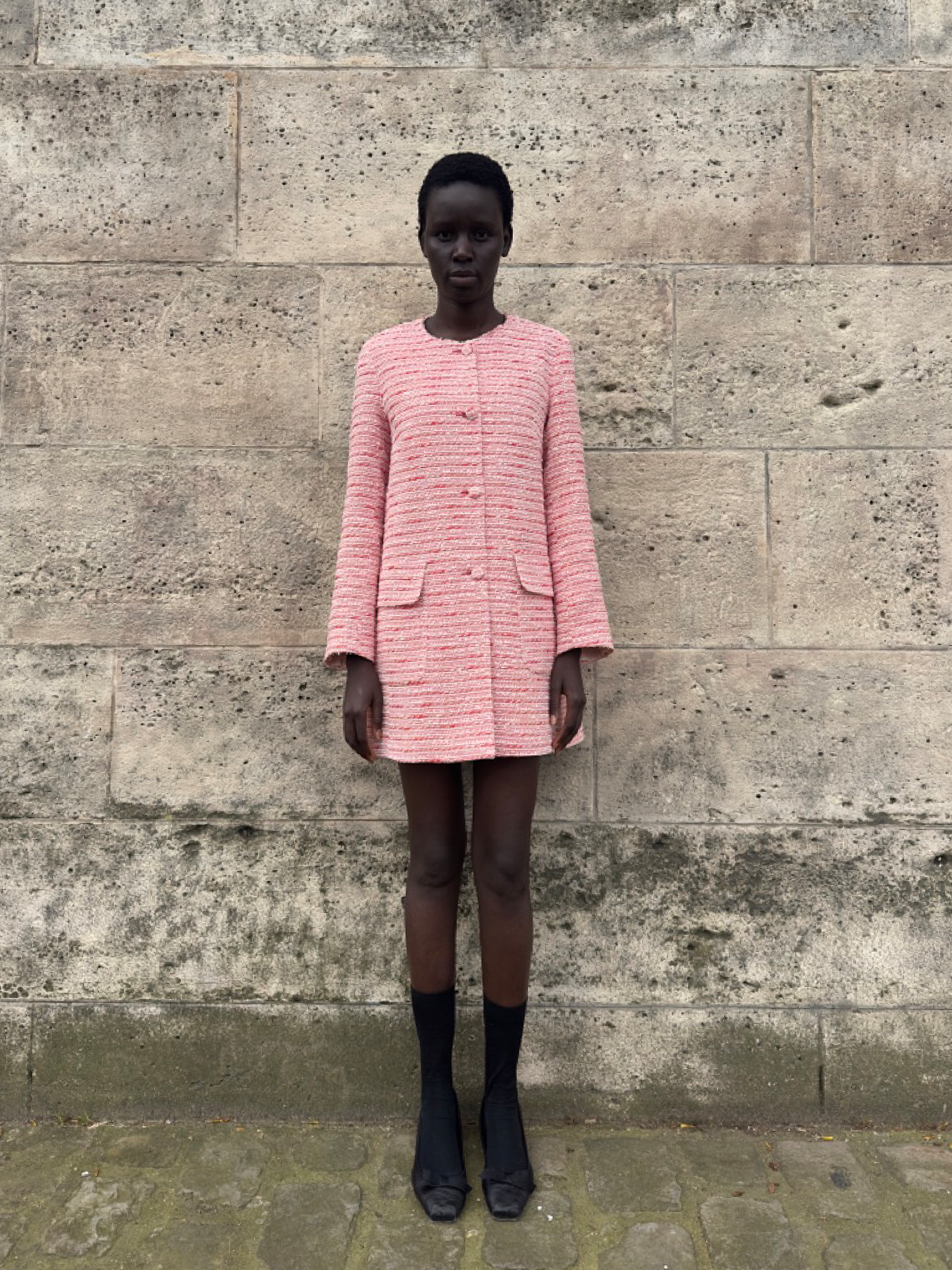 Stephanie Jacket in Rouge Bateau