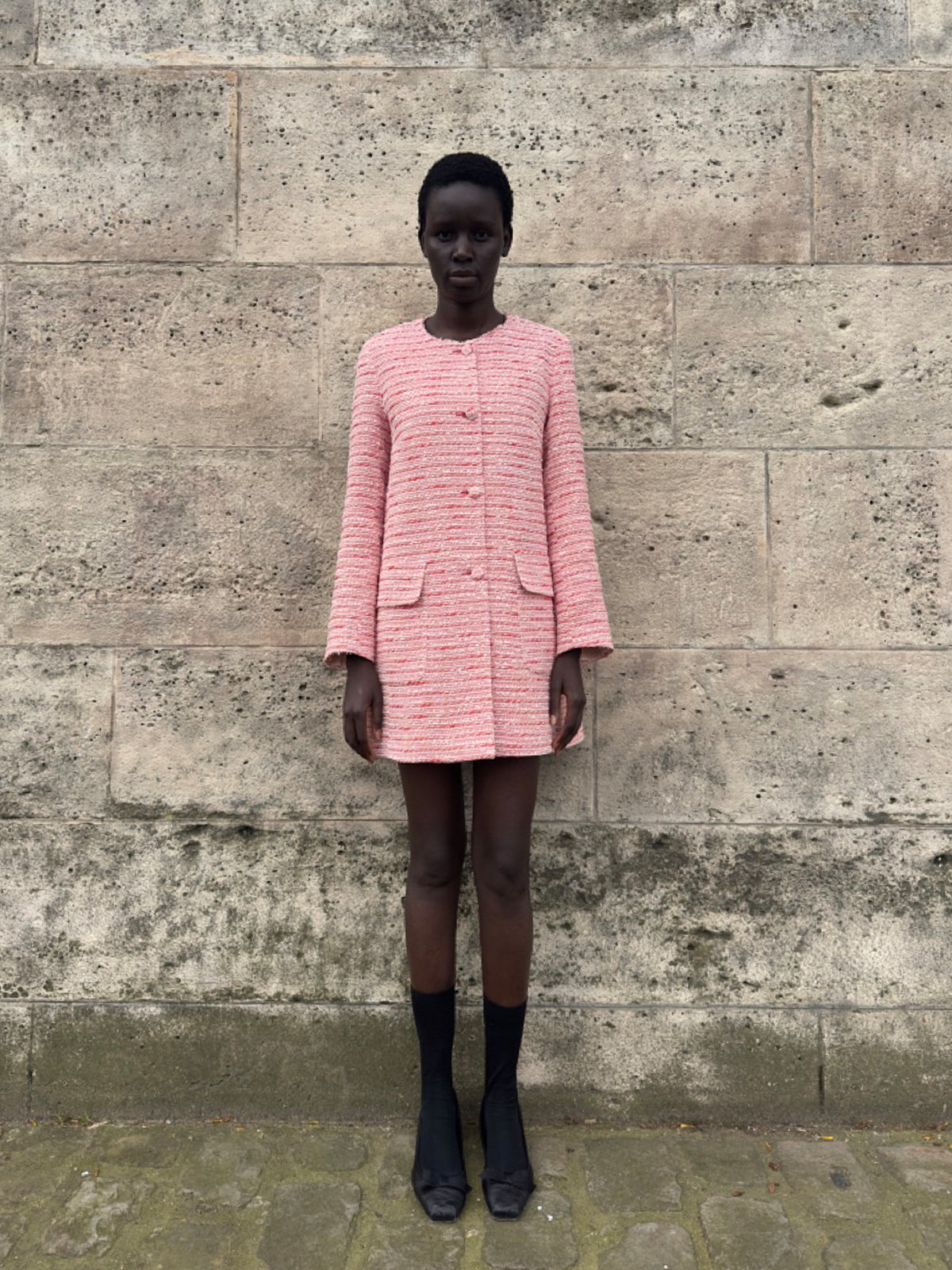 Stephanie Jacket in Rouge Bateau