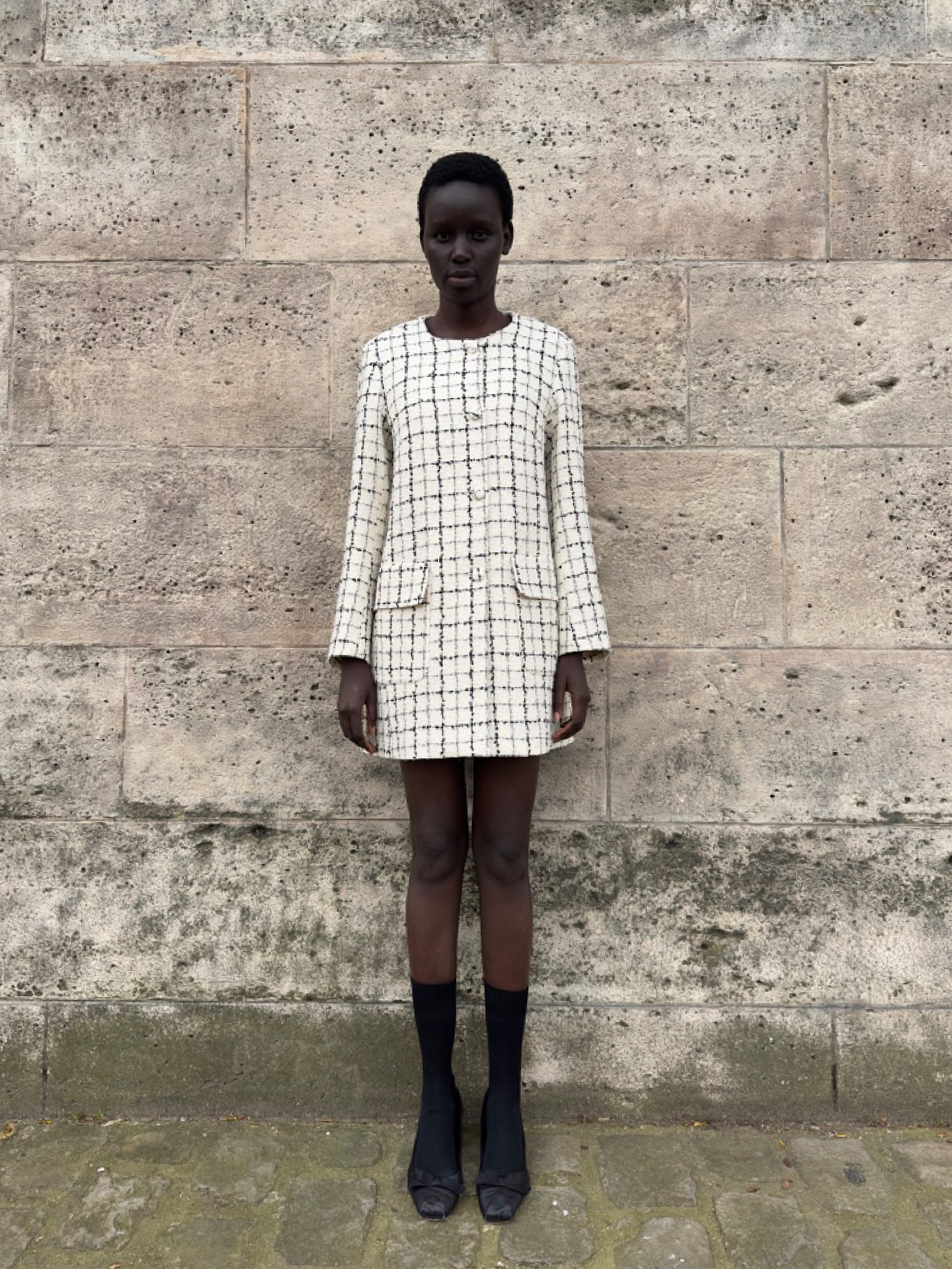 Stephanie Jacket in Carré Alpin