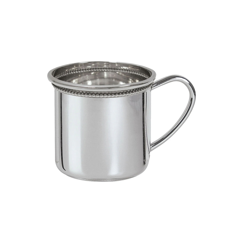Sterling Silver Beaded Cambridge Baby Cup