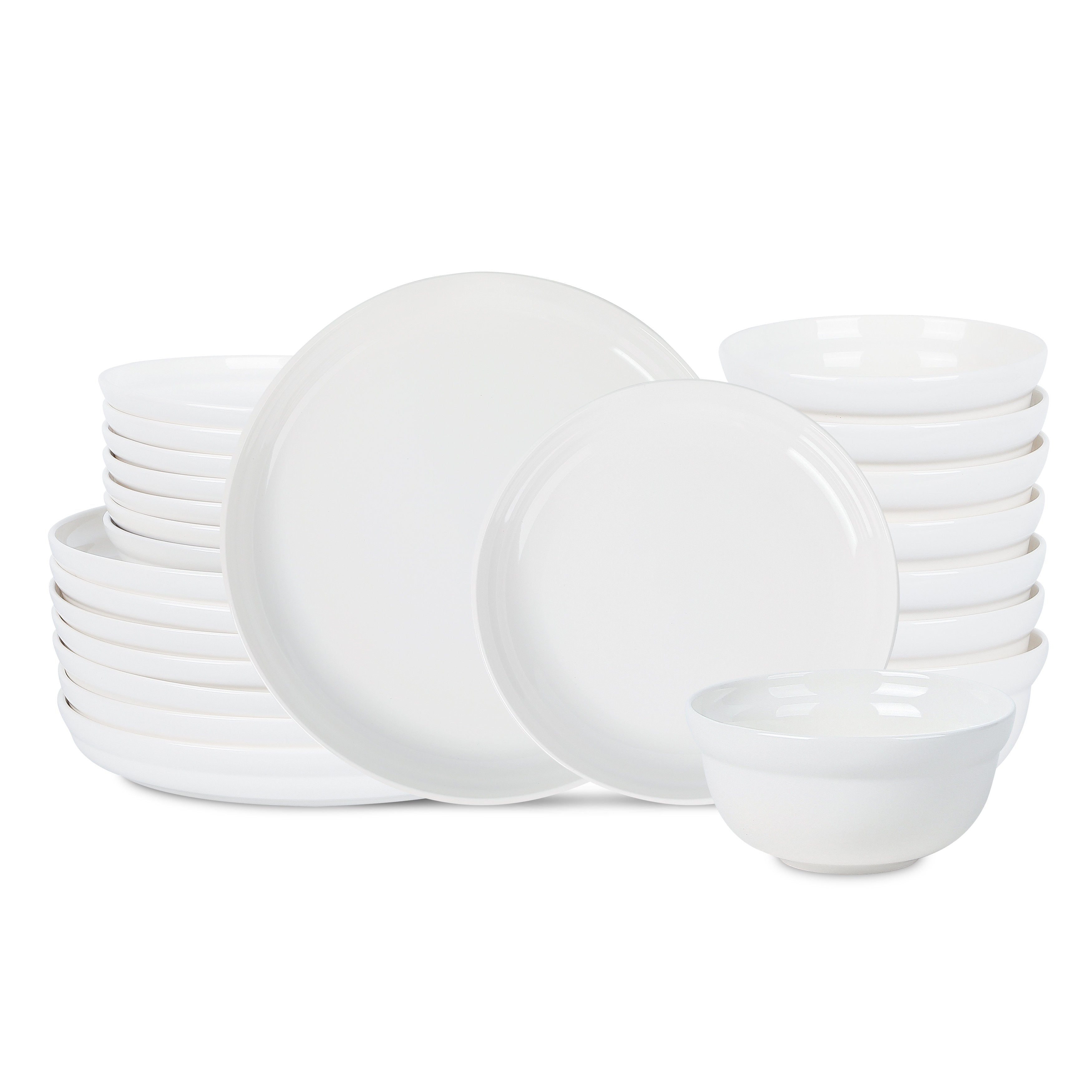24-Piece Dinnerware Set Porcelain (Set of 24)