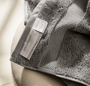 Plush Bath Towel in Stone