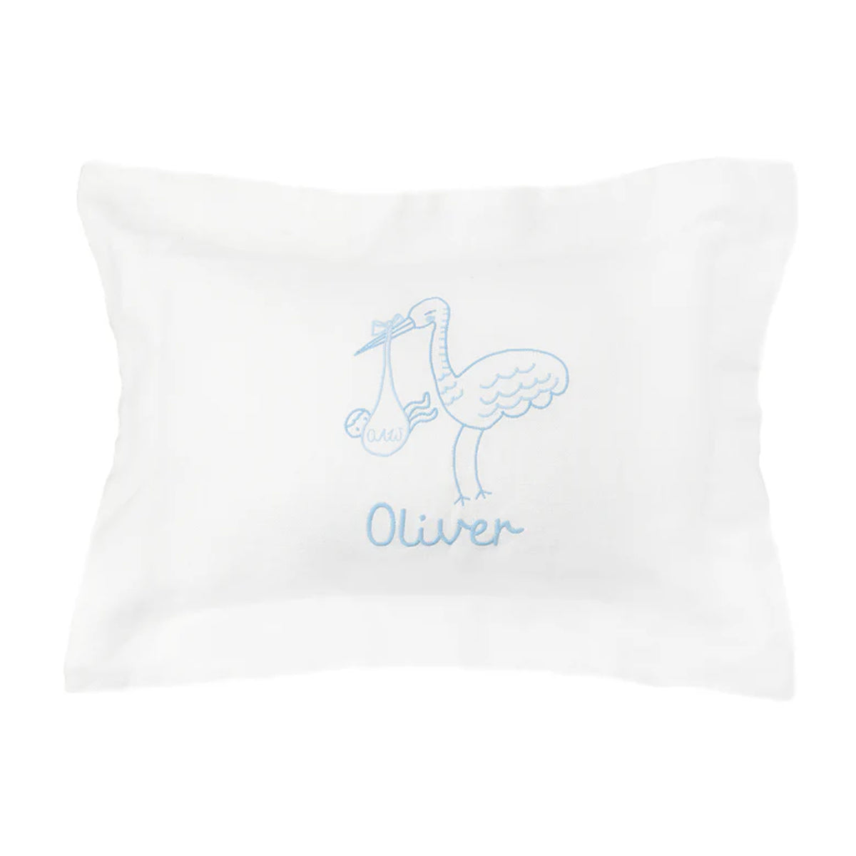 Stork Baby Pillow