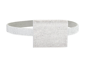 Belt Bag In Silver Rhine