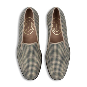 Our Sartorial Beige Tweed Venetian (Men) item is photographed here against a white background.