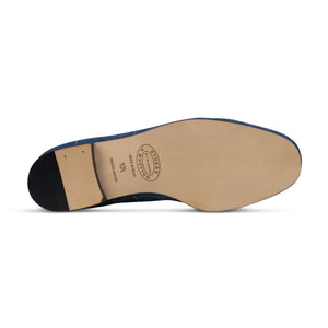 Men’s Sartorial Navy Tweed Slipper