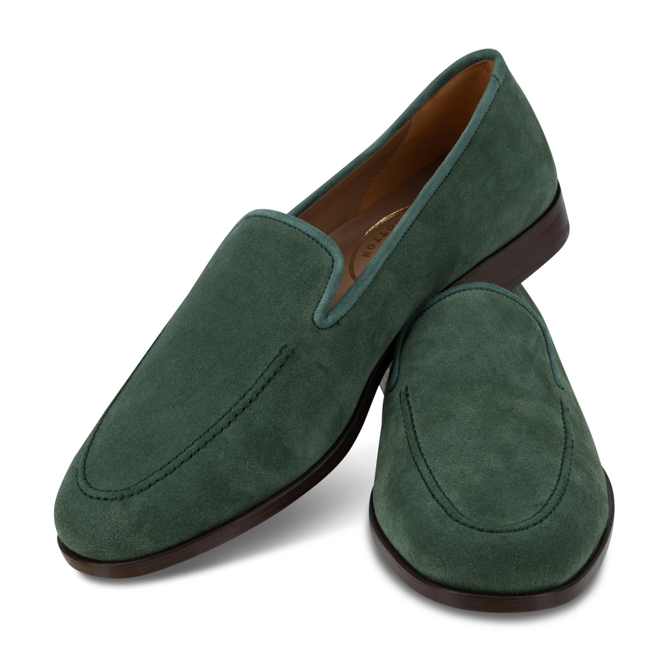 Our Split Forest Suede Venetian (Men) item is photographed here against a white background.