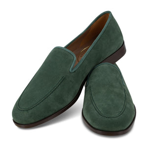 Our Split Forest Suede Venetian (Men) item is photographed here against a white background.
