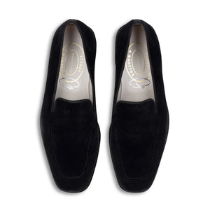 Our Noir Private Stock Velvet Nottingham (Men) item is photographed here against a white background.