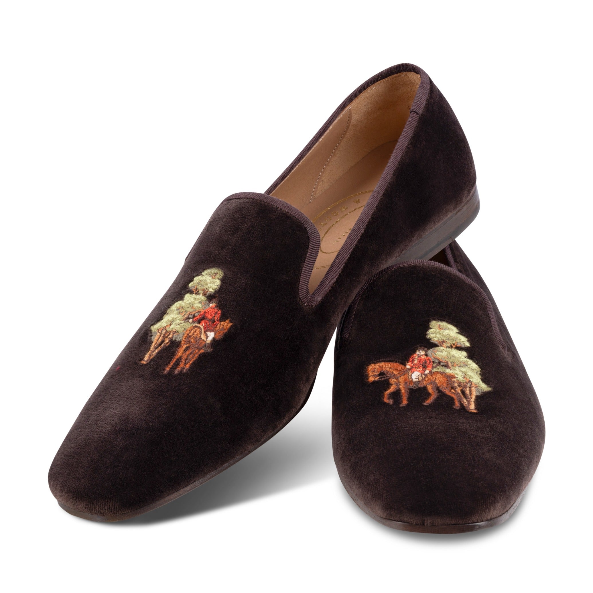 Men’s The Hunt Espresso Velvet UK