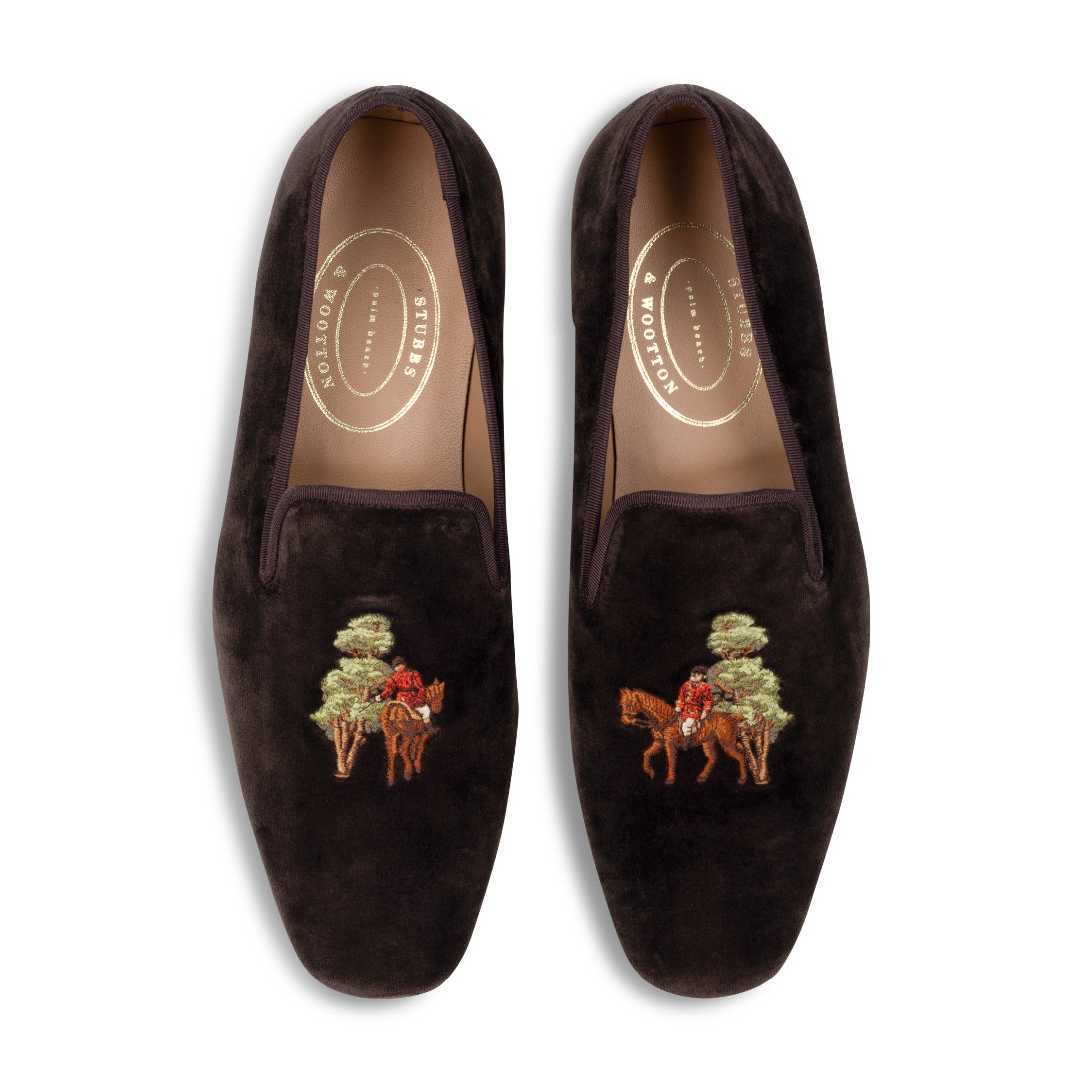 Men’s The Hunt Espresso Velvet UK