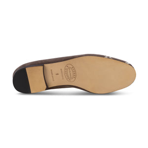Our Winter Garden Mink Velvet Slipper item is photographed here against a white background.