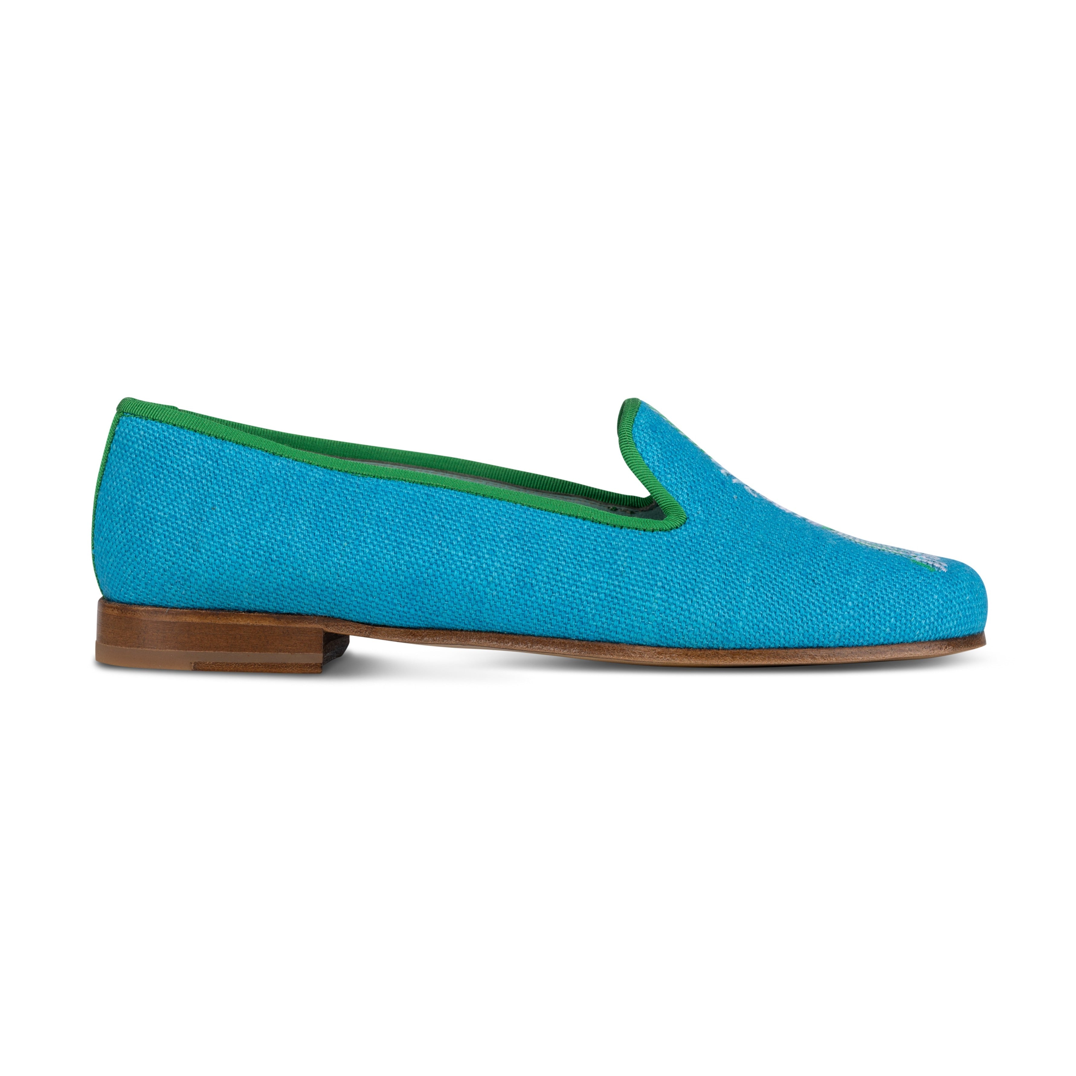Tassel Turquoise Slipper