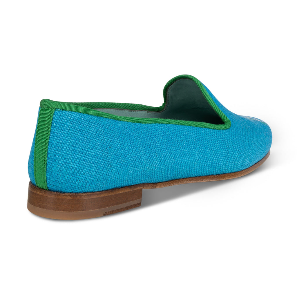 Tassel Turquoise Slipper