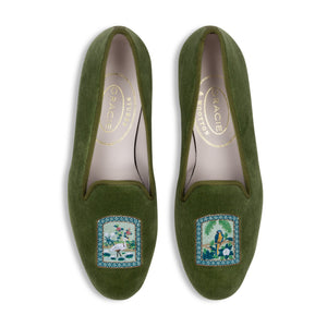 Paradiso Vignette Sage Slipper